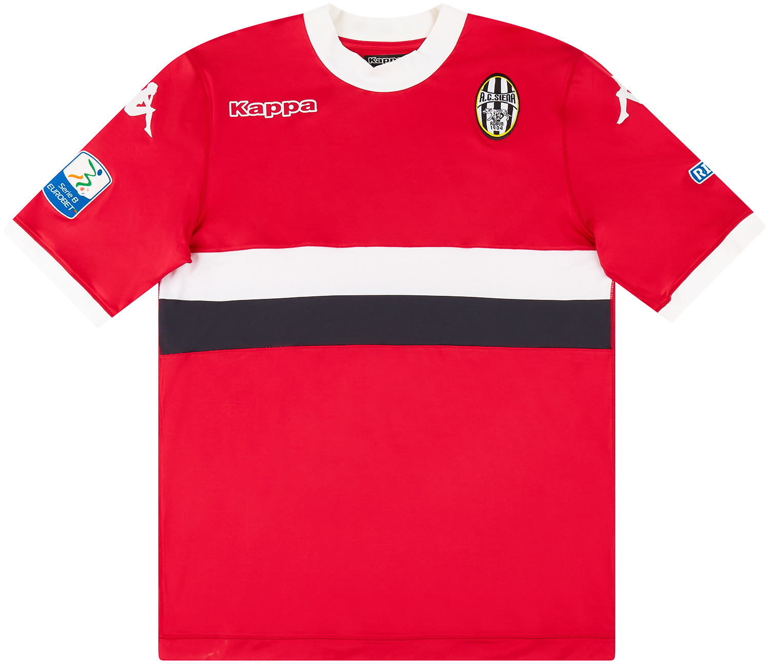 2013-14 Siena Match Issue Fourth Shirt Giannetti #7