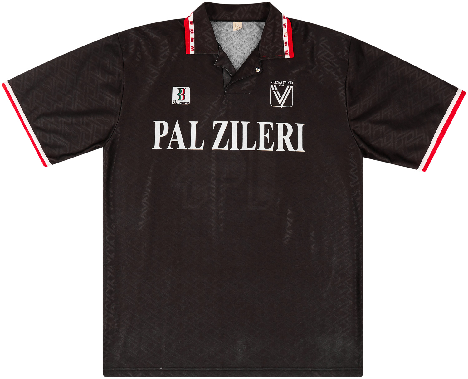 1995-96 Vicenza Match Issue Away Shirt Sartor #14