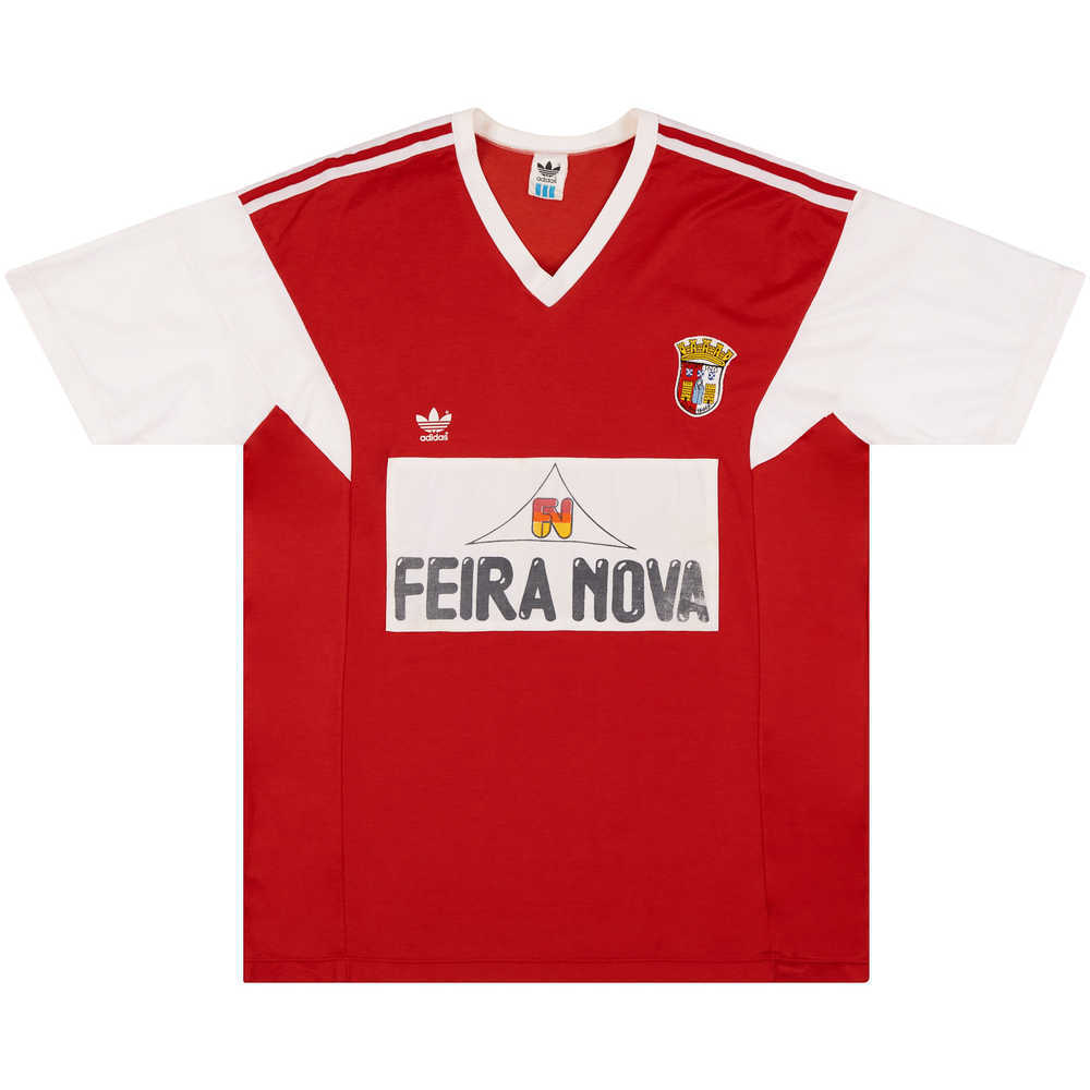 1990-91 Braga Match Issue Home Shirt #16 (Eskilsson)