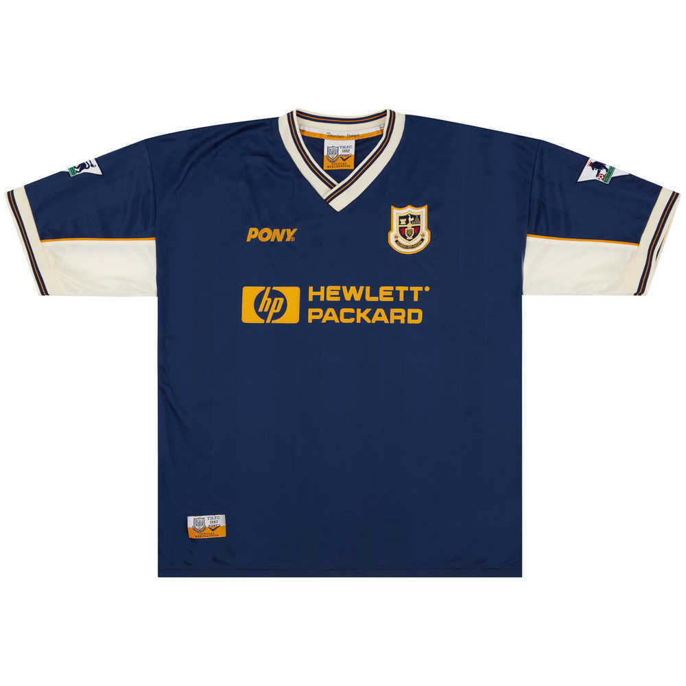 1997-98 Tottenham Match Issue Away Shirt Howells #4