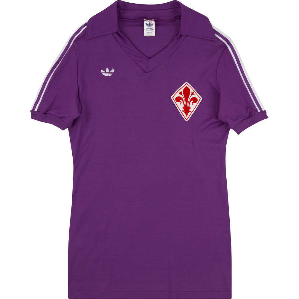 1979-80 Fiorentina Match Worn Home Shirt #16 (Domenichini) v Dundee Utd
