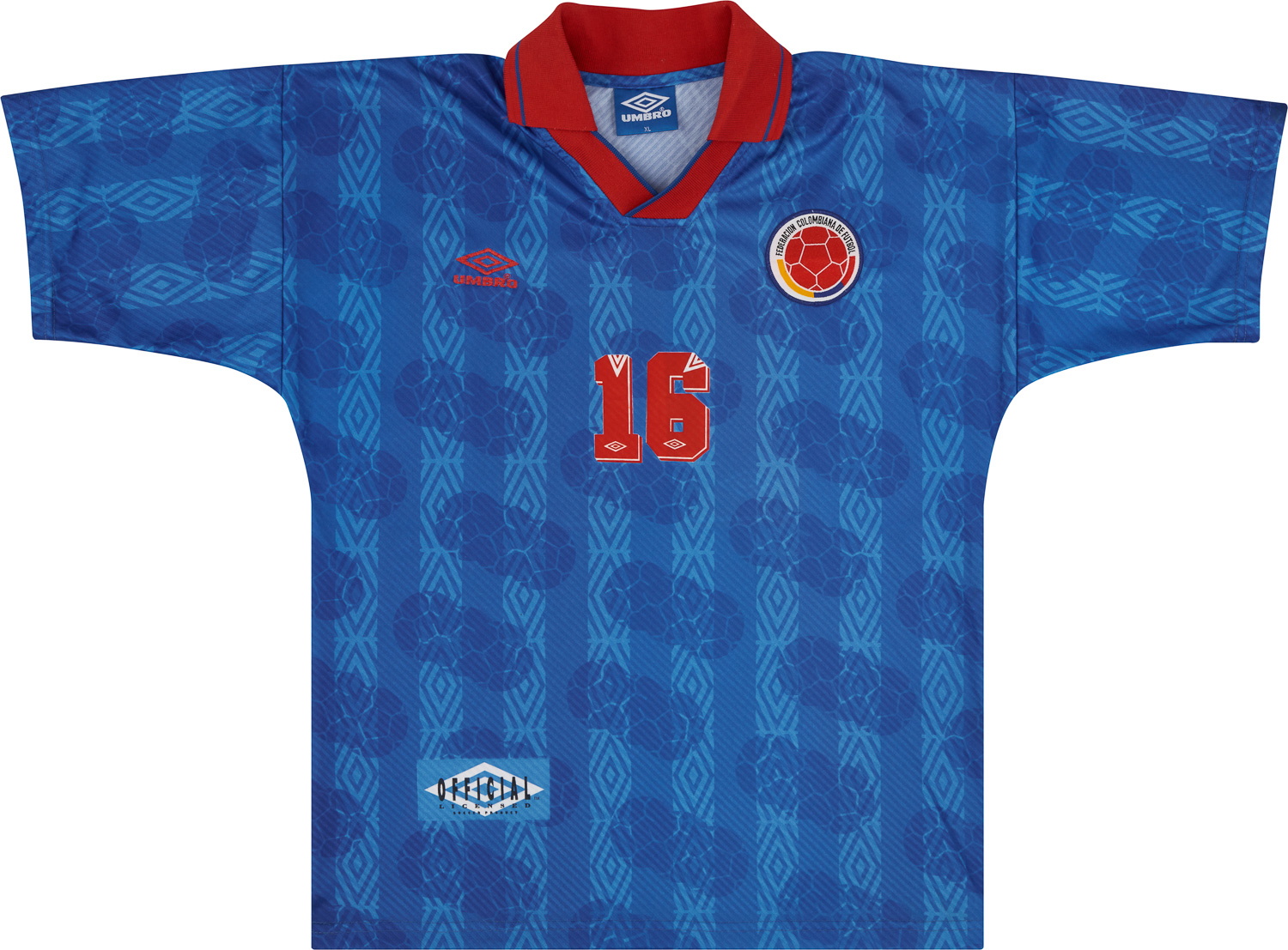 colombia 1994 shirt