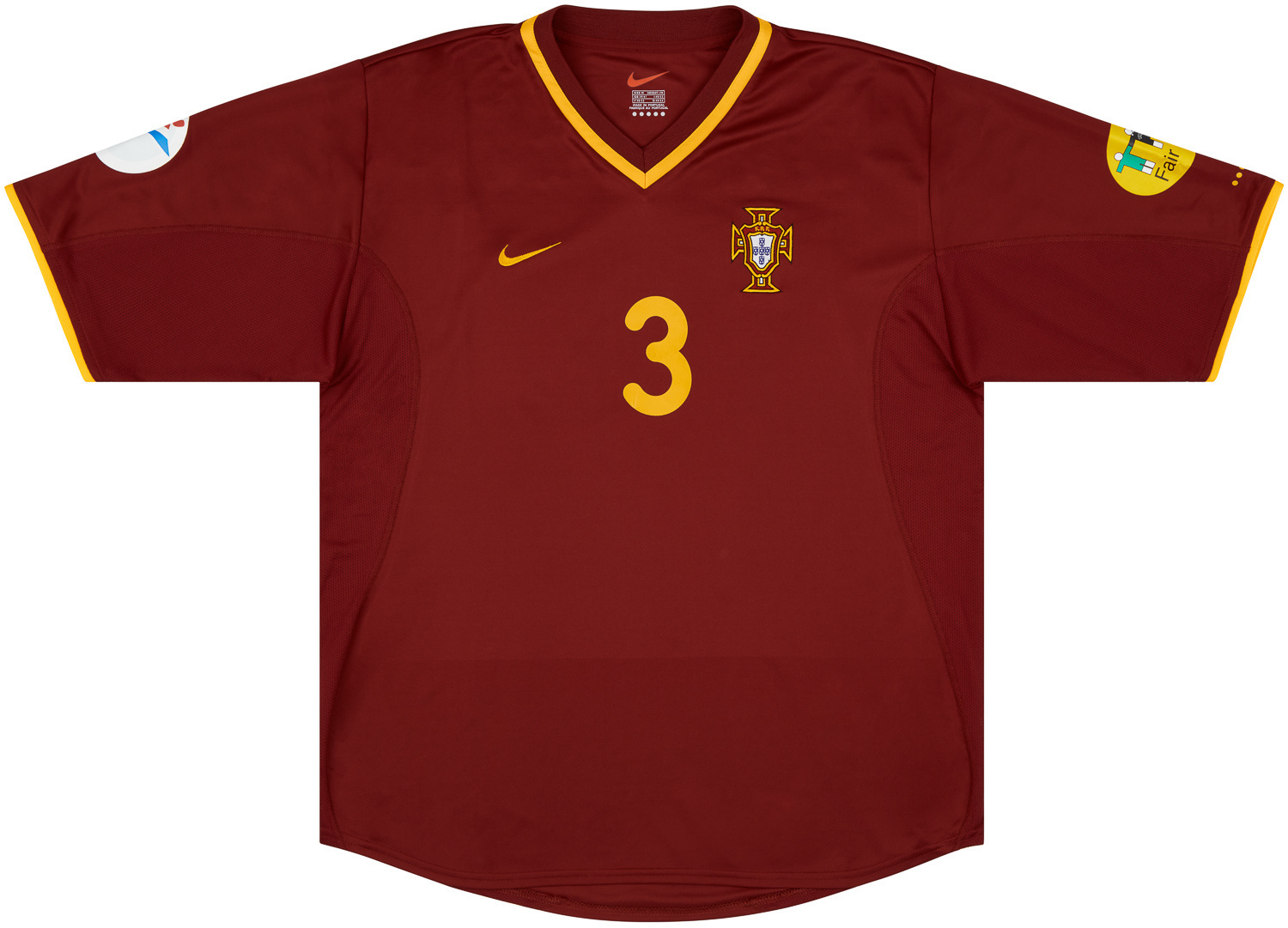 2008-10 Portugal Match Issue Home Shirt #14