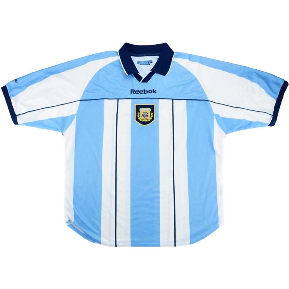 2000-01 Argentina Home Shirt (Excellent) XXL