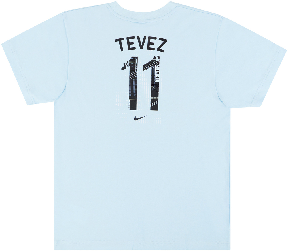 2010-11 Argentina Nike Fan Tee Tevez #11 *w/Tags* XL.Boys-Argentina New Products New In Classic Training Shirts
