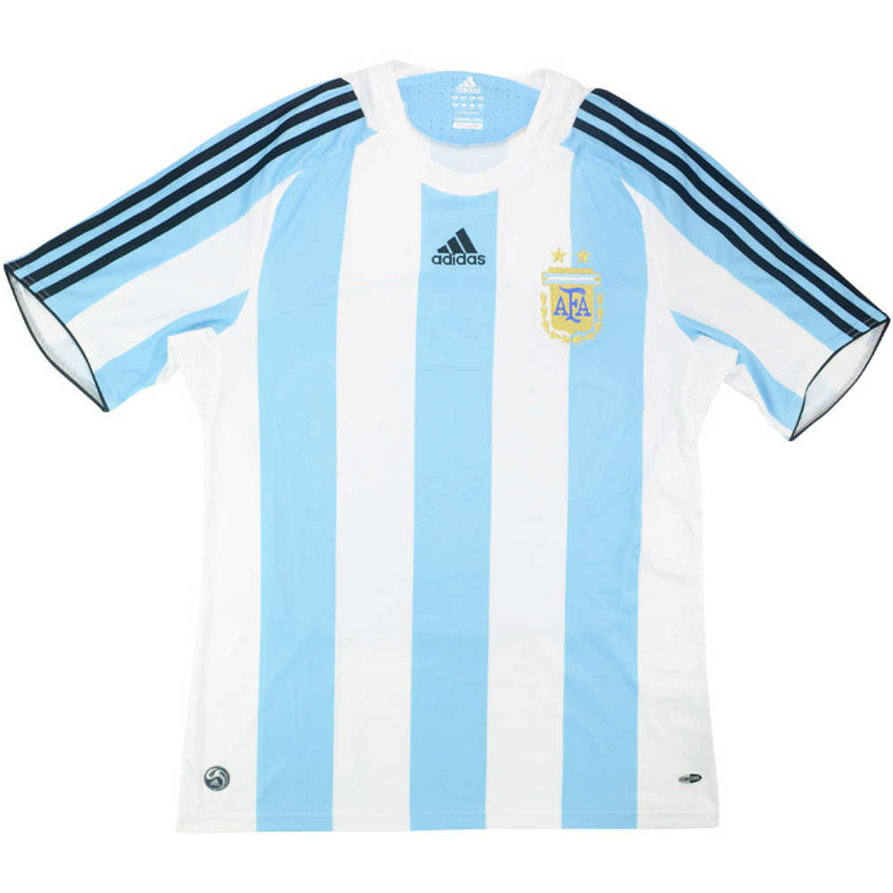 2007-09 Argentina Home Shirt (Good) XXL