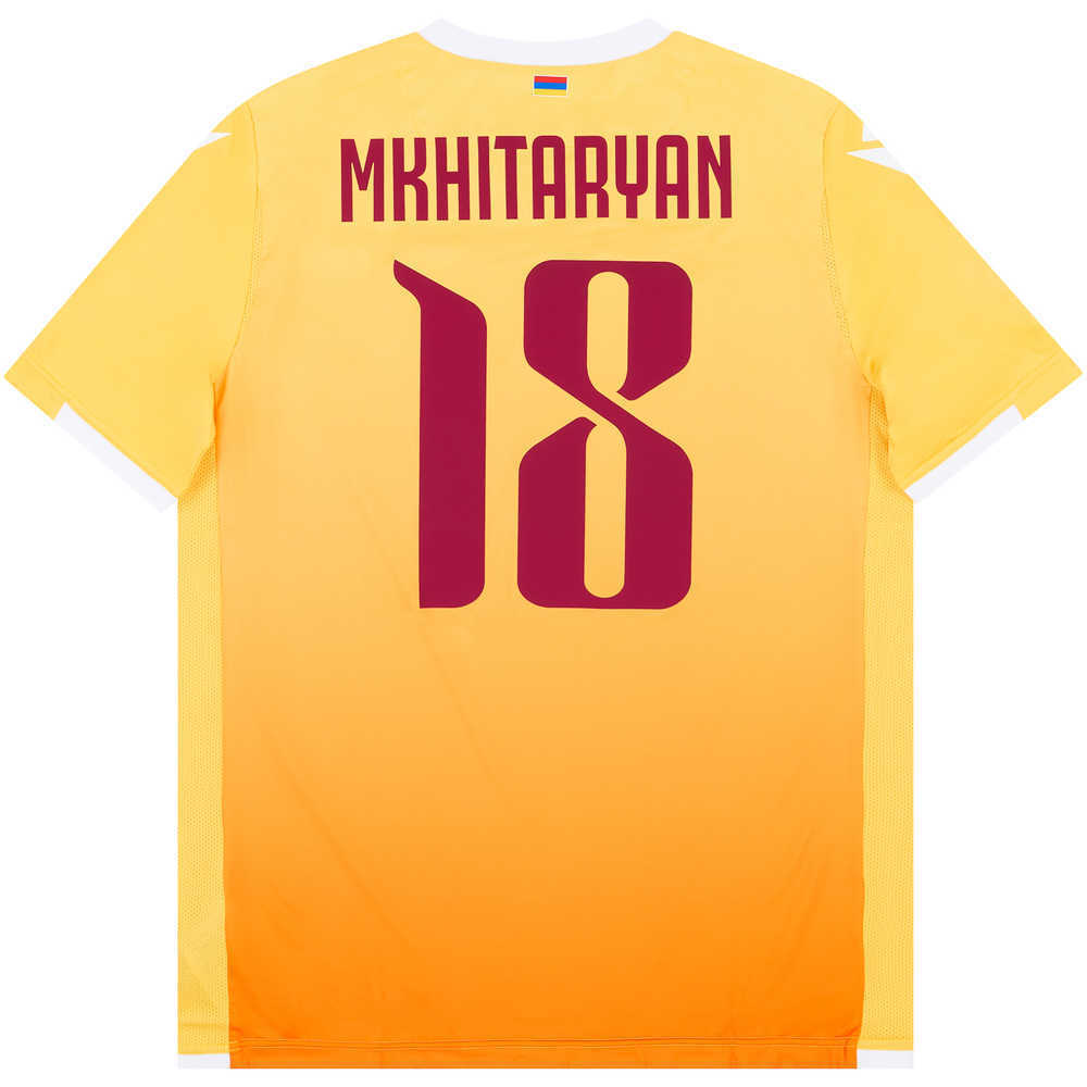 2020-21 Armenia Away Shirt Mkhitaryan #18 *w/Tags*