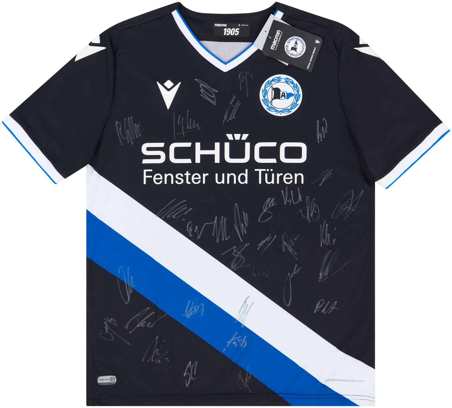 2020-21 Arminia Bielefeld Signed Home Shirt
