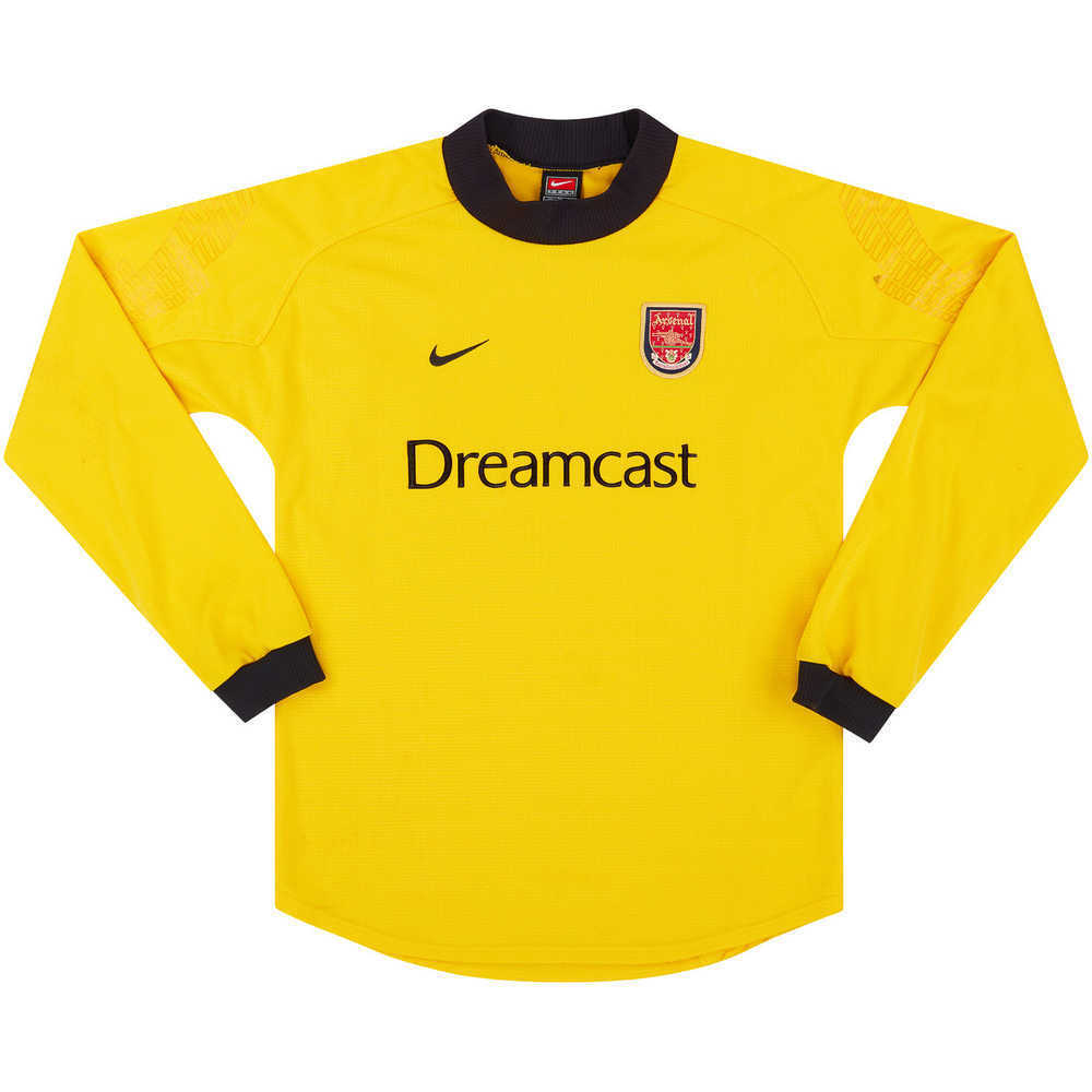 2000-01 Arsenal GK Shirt *Mint* XL.Boys