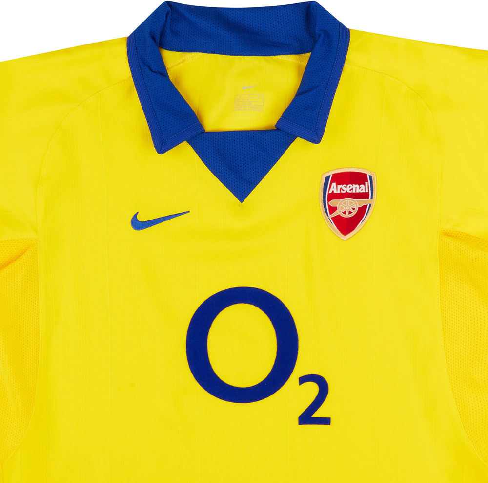 2003-05 Arsenal Away Shirt *BNIB* L.Boys-Arsenal Dennis Bergkamp