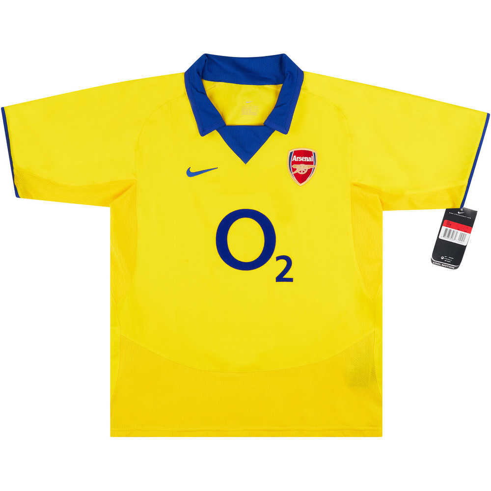2003-05 Arsenal Away Shirt *BNIB* L.Boys