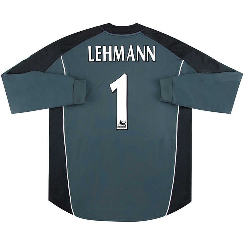 2003-04 Arsenal GK Shirt Lehmann #1 (Excellent) M