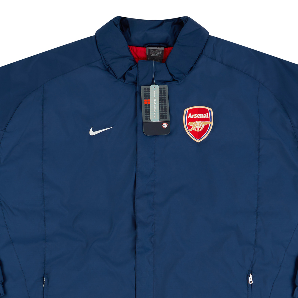 2003-04 Arsenal Player Issue Padded Jacket *BNIB* XXL-Arsenal Jackets & Tracksuits Player Issue Classic Training