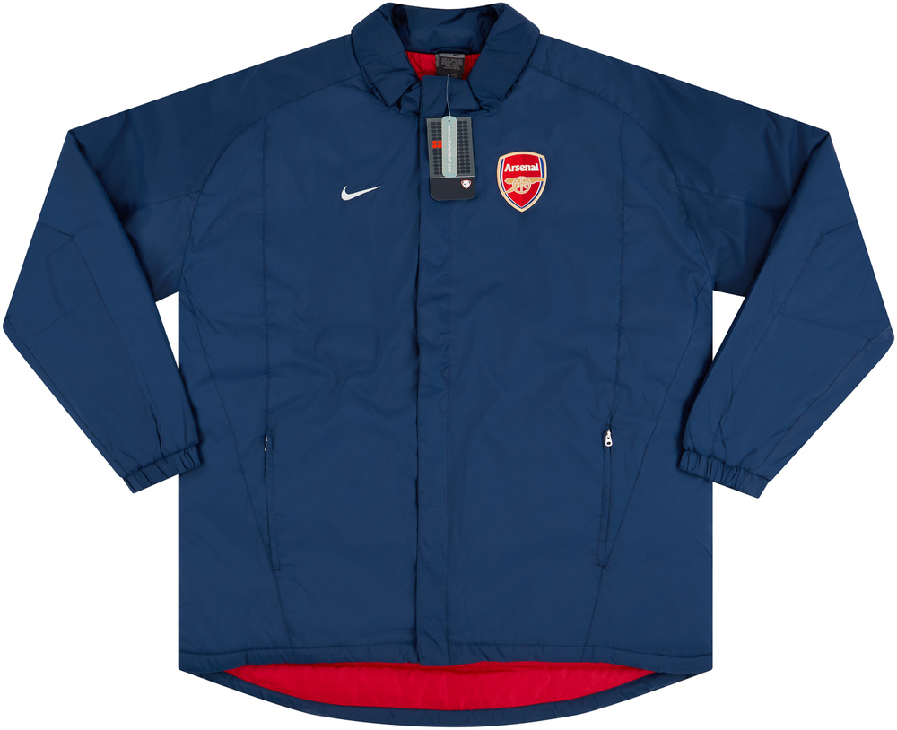 2003-04 Arsenal Player Issue Padded Jacket *BNIB* L-Arsenal Jackets & Tracksuits Player Issue Classic Training