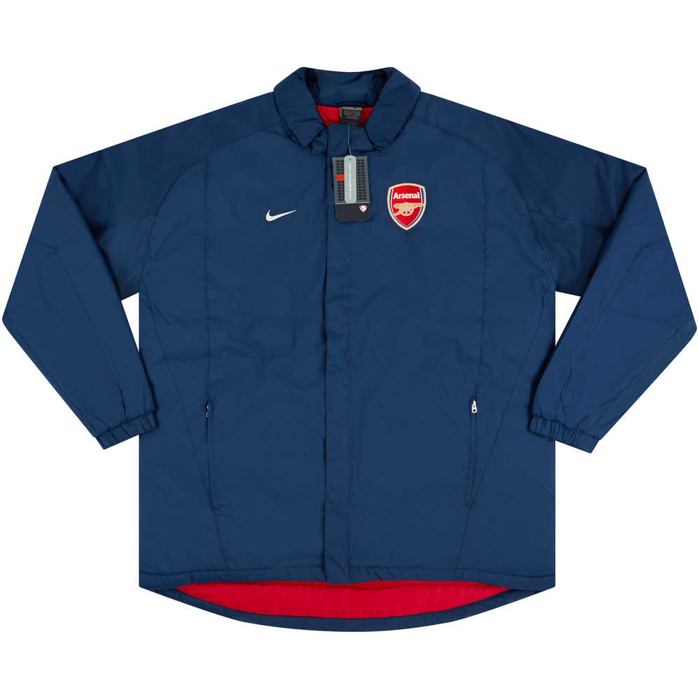 2003-04 Arsenal Player Issue Padded Jacket *BNIB* XXL