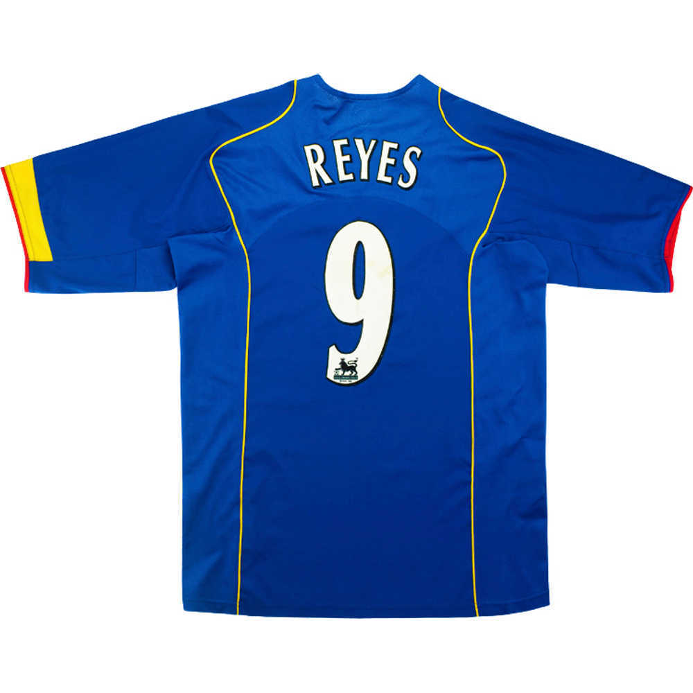2004-06 Arsenal Away Shirt Reyes #9 (Excellent) XXL