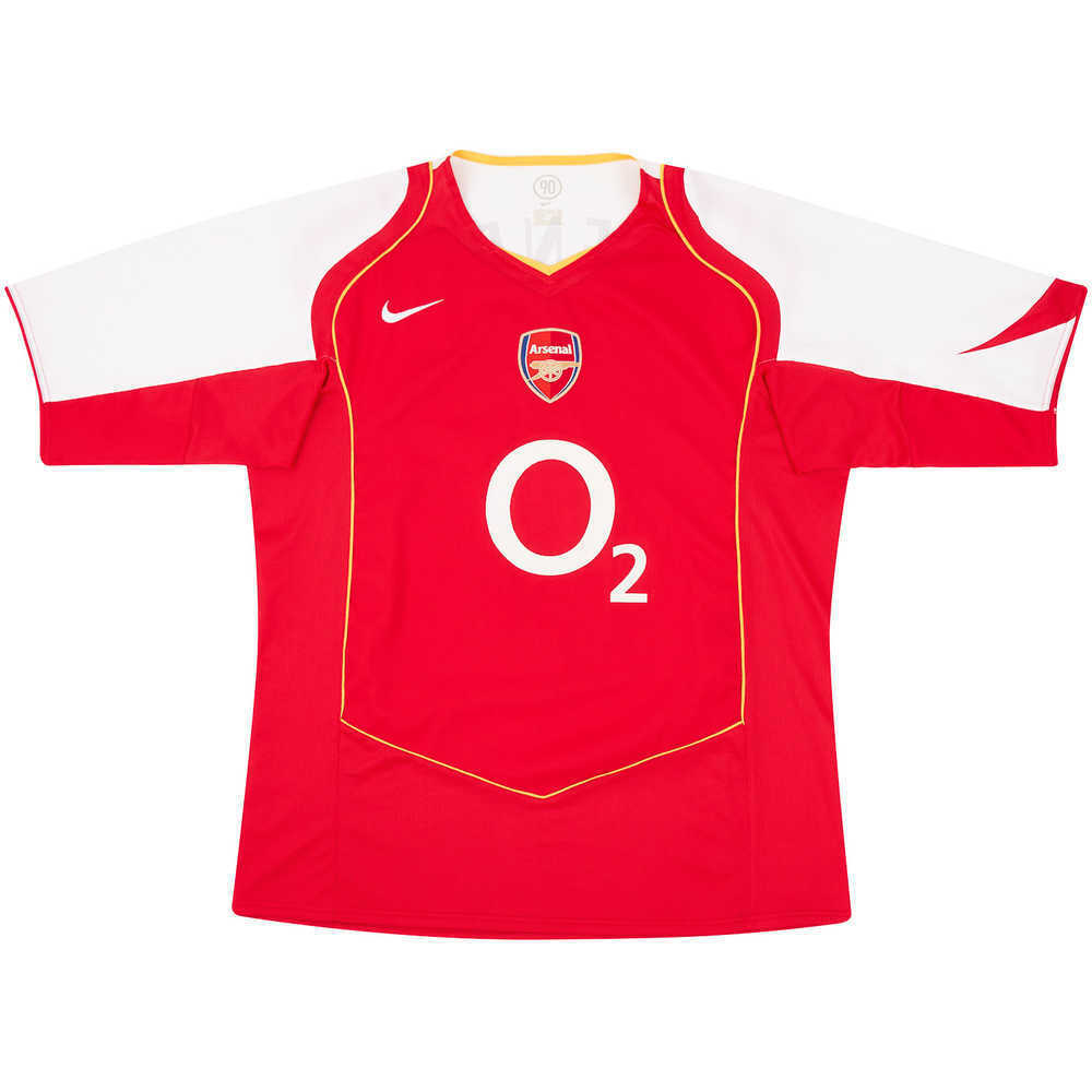2004-05 Arsenal Home Shirt (Excellent) XXL