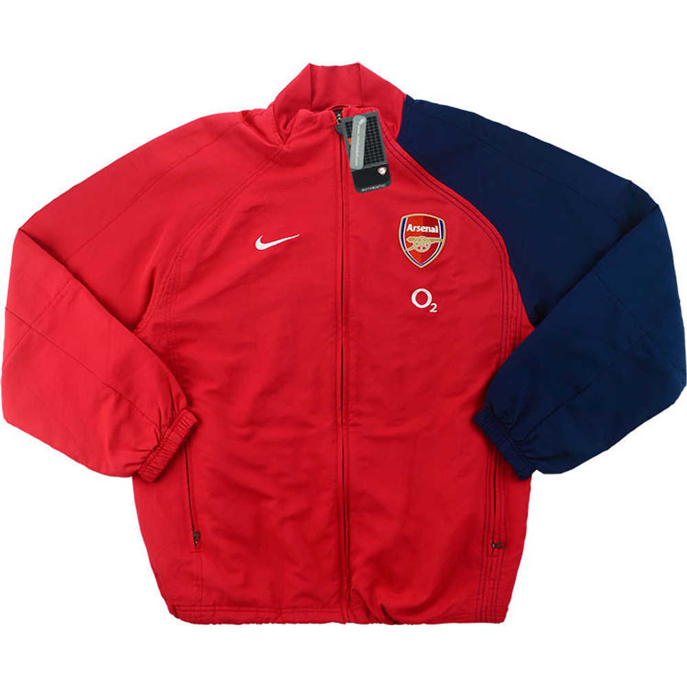 2004-05 Arsenal Nike Track Jacket *w/Tags* L