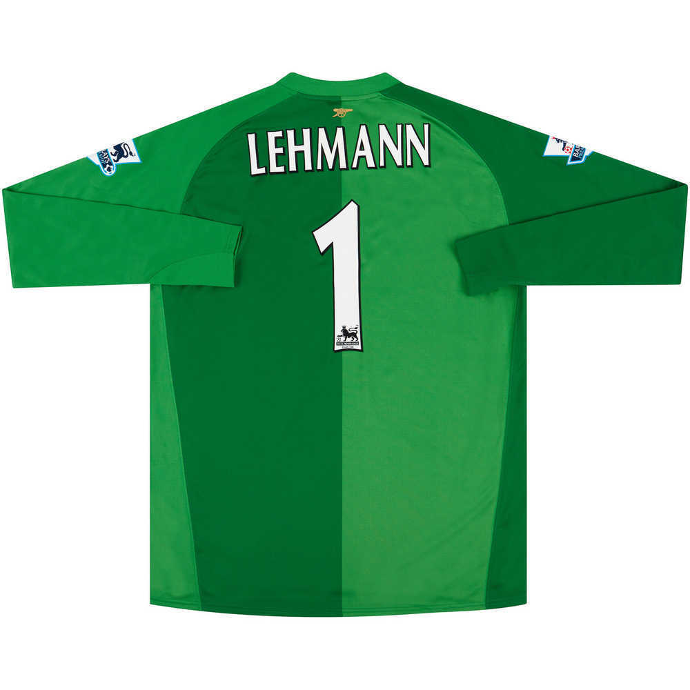 2006-07 Arsenal Player Issue GK Shirt Lehmann #1 *w/Tags* XXL