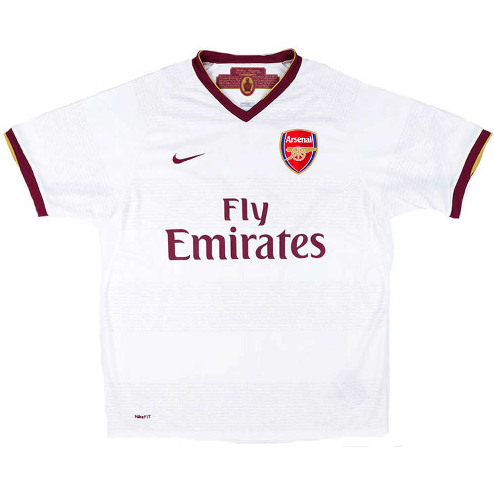 2007-08 Arsenal Away Shirt (Very Good) XL.Boys