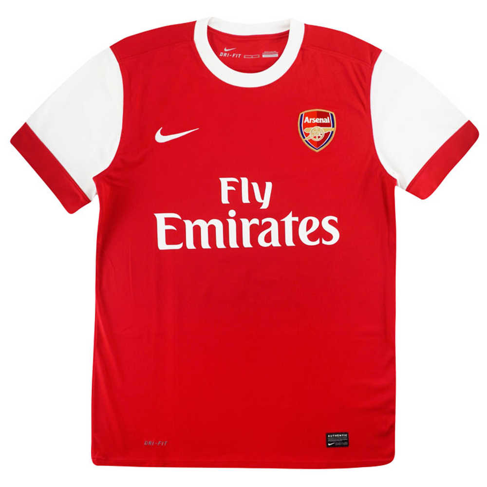 2010-11 Arsenal Home Shirt (Excellent) L