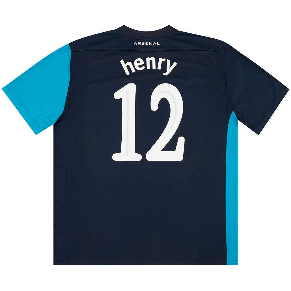 2011-12 Arsenal CL Away Shirt Henry #12 (Excellent) XL