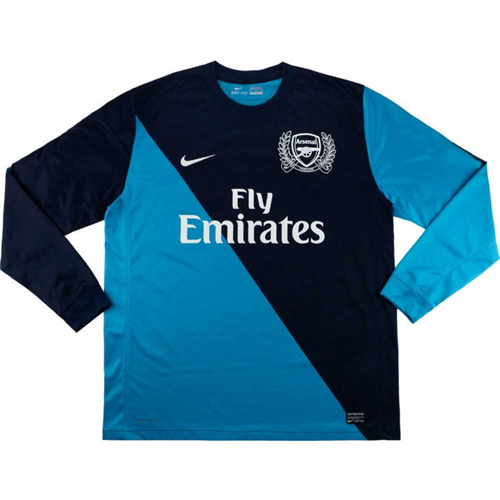 2011-12 Arsenal Away L/S Shirt (Excellent) XL.Boys