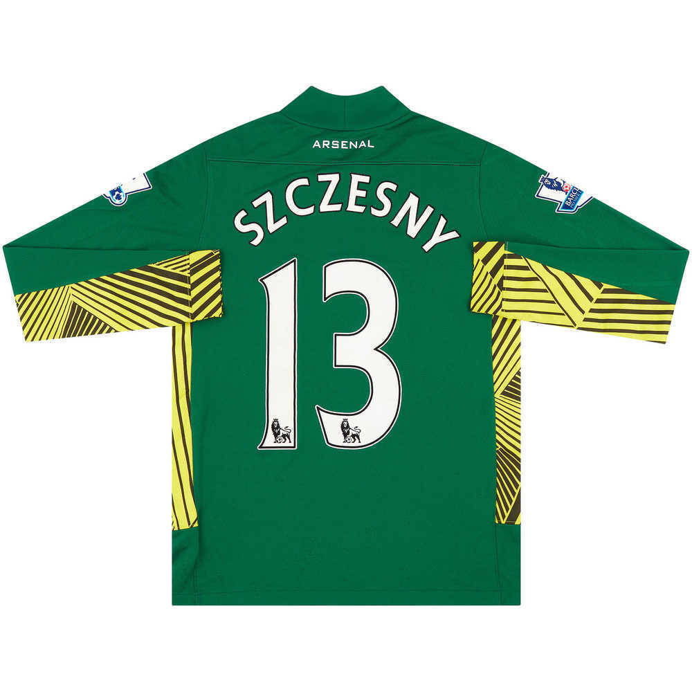 2011-12 Arsenal GK Shirt Szczesny #13 (Very Good) XL.Boys