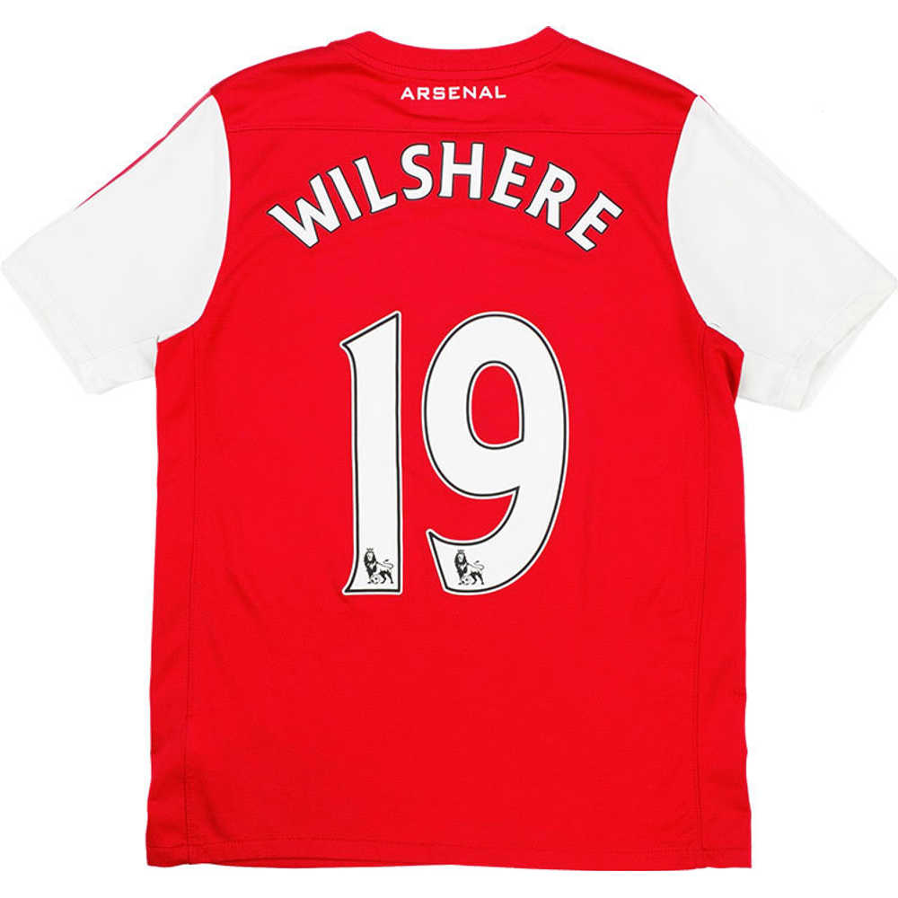 2011-12 Arsenal Home Shirt Wilshere #19 (Excellent) S