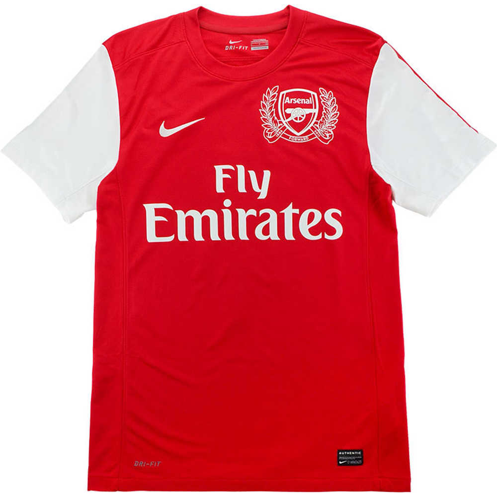 2011-12 Arsenal Home Shirt (Good) S