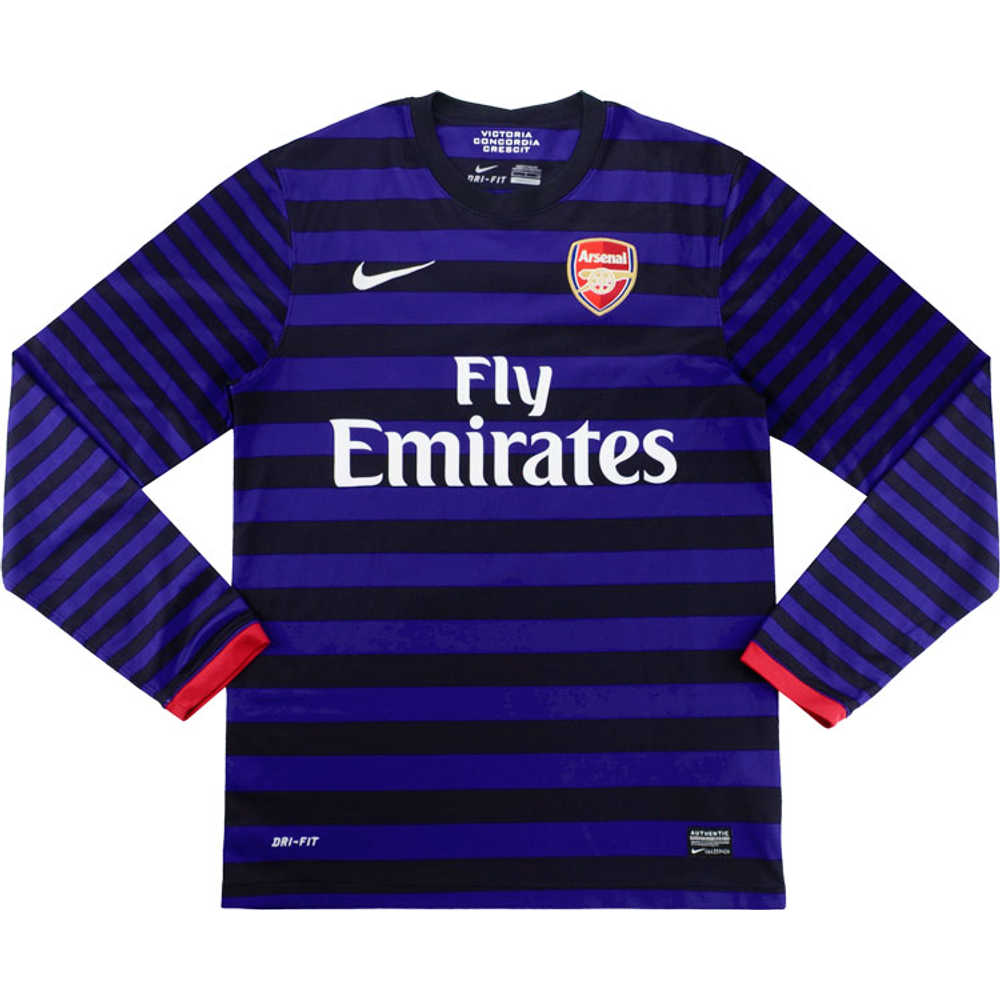 2012-13 Arsenal Away L/S Shirt (Excellent) S