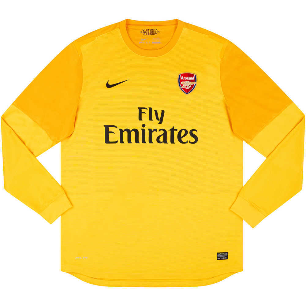 2012-13 Arsenal Player Issue Domestic GK Third Shirt (Excellent) XXL