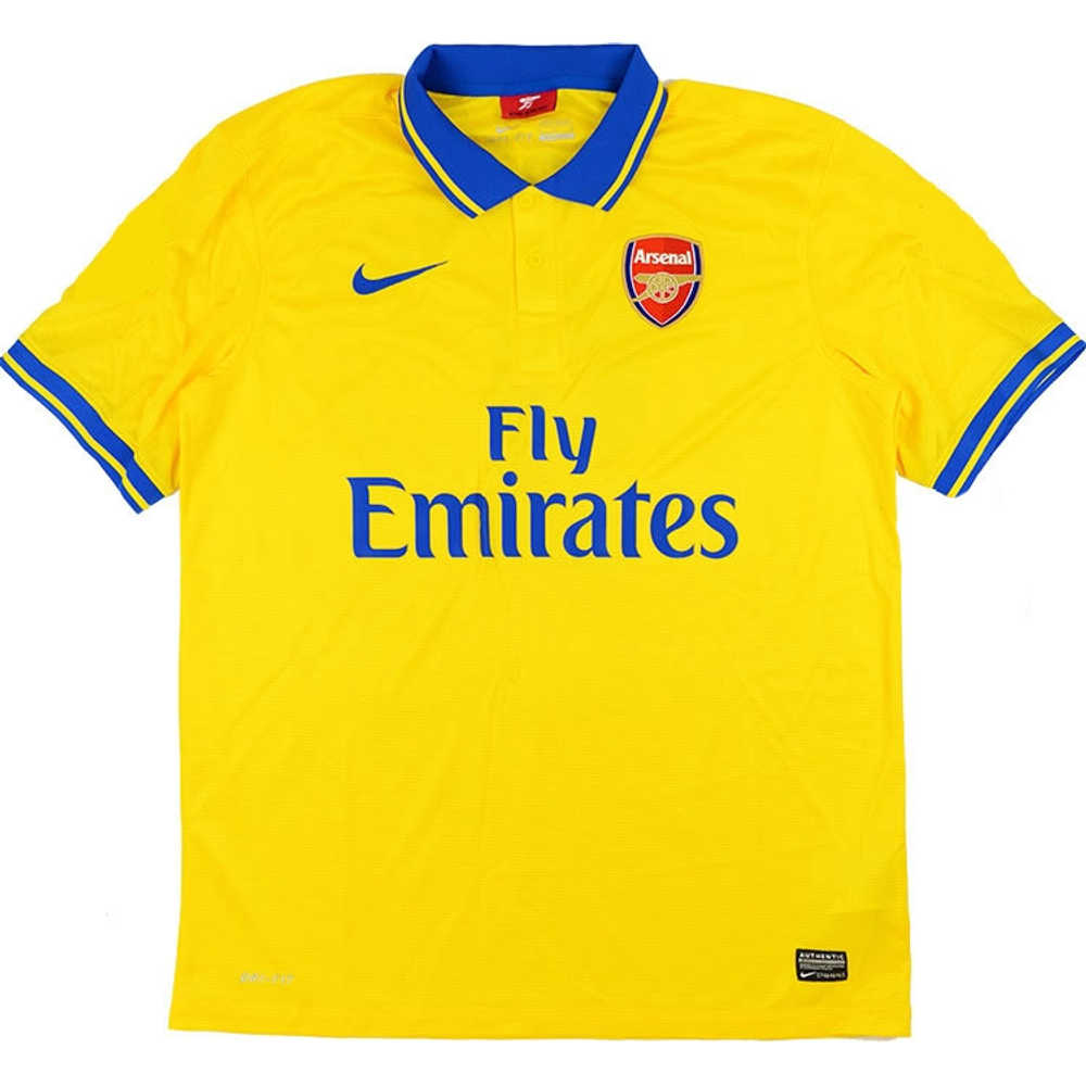 2013-14 Arsenal Away Shirt (Excellent) XL