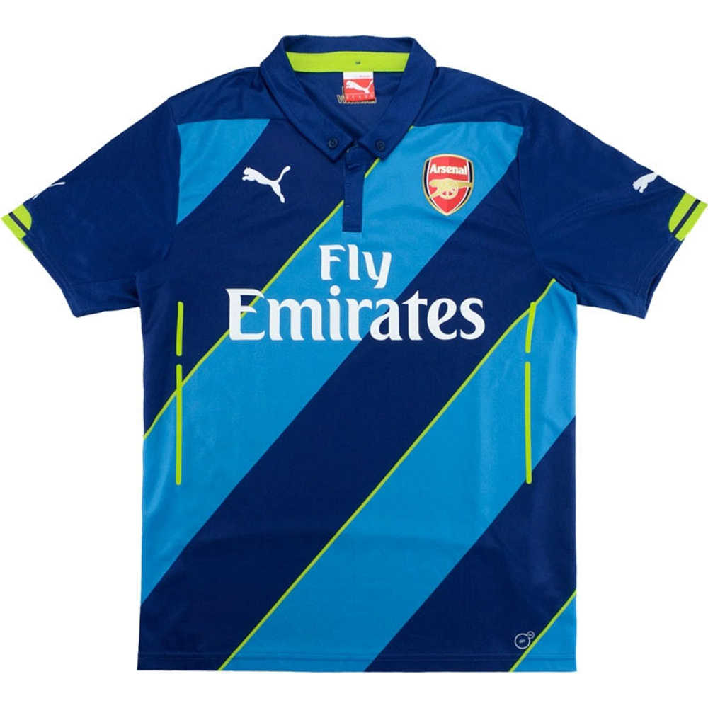 2014-15 Arsenal Third Shirt (Excellent) XL