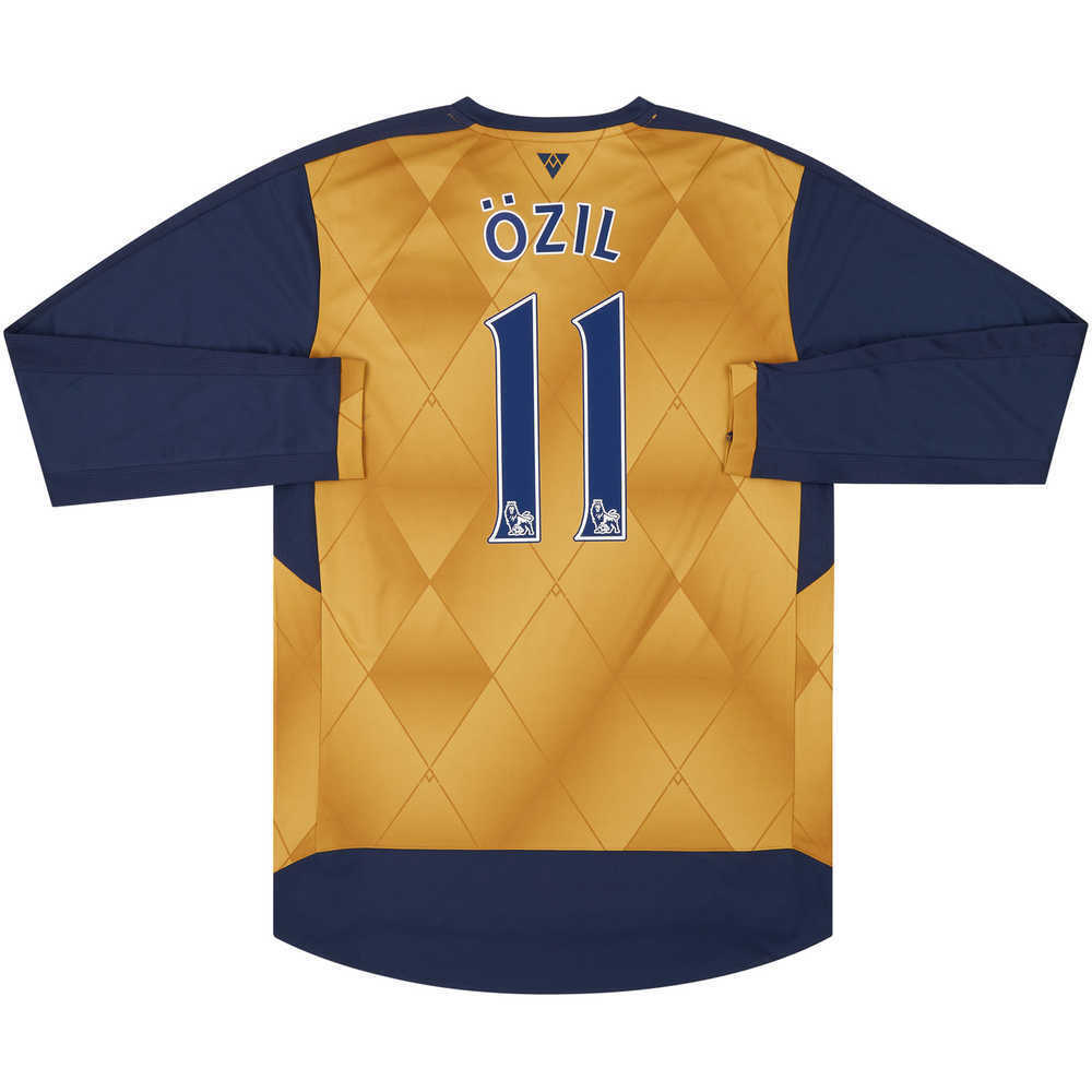 2015-16 Arsenal Away L/S Shirt Özil #11 (Excellent) L