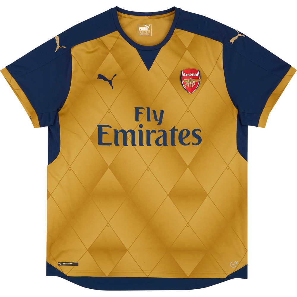 2015-16 Arsenal Away Shirt (Very Good) S
