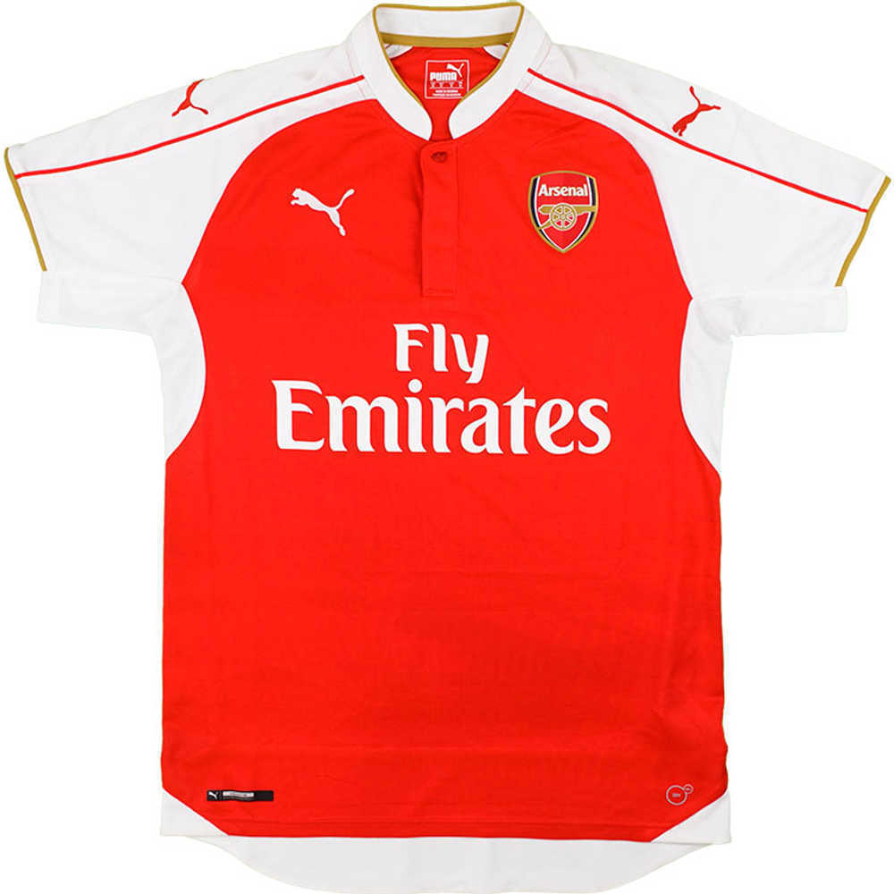 2015-16 Arsenal Home Shirt (Excellent) S