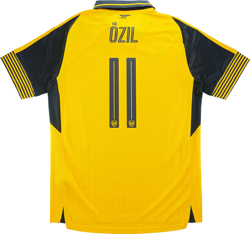 2016-17 Arsenal European Away Shirt Özil #11 (Very Good) M-Arsenal Names & Numbers Legends New Products Arsenal Names & Numbers Legends New Products