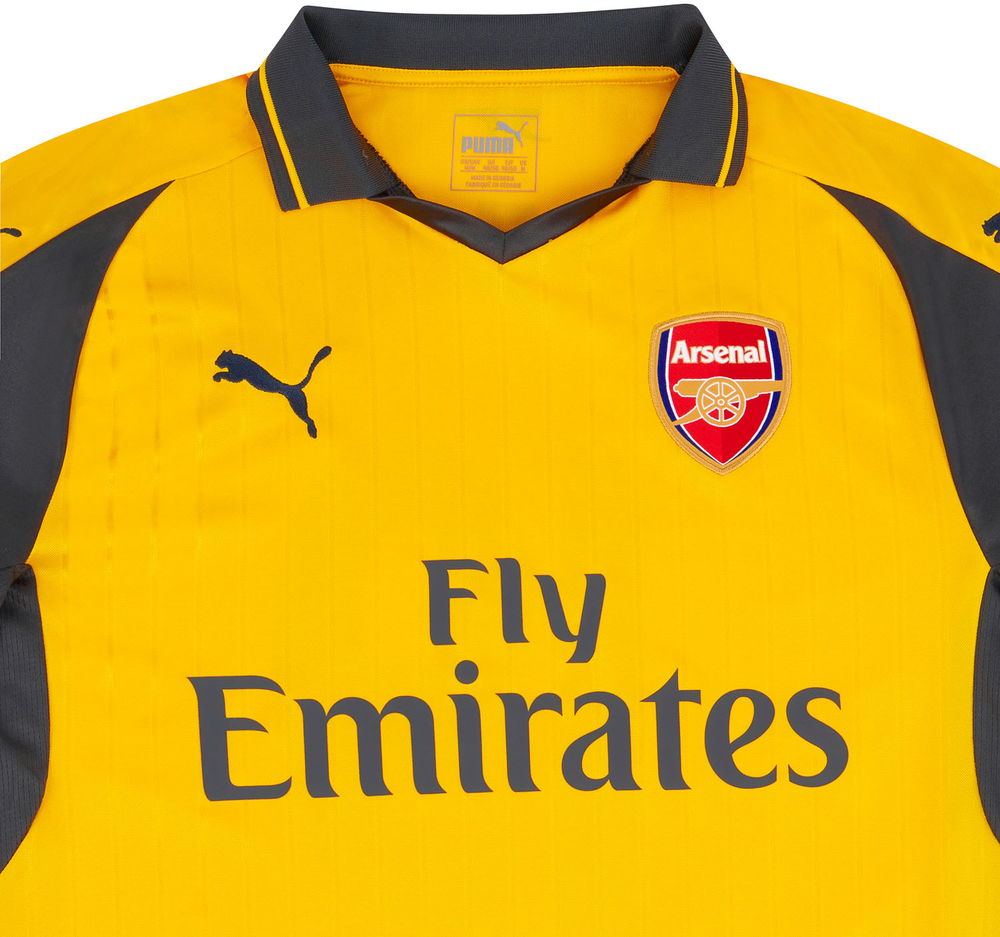 2016-17 Arsenal European Away Shirt Özil #11 (Very Good) M-Arsenal Names & Numbers Legends New Products Arsenal Names & Numbers Legends New Products