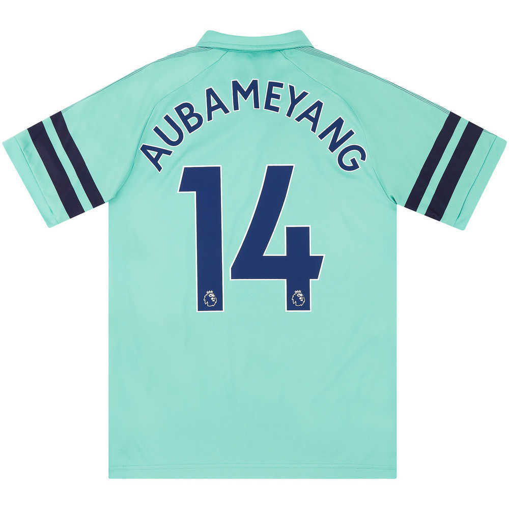 2018-19 Arsenal Third Shirt Aubameyang #14 (Excellent) S