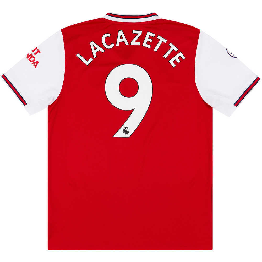 2019-20 Arsenal Home Shirt Lacazette #9 (Excellent) M