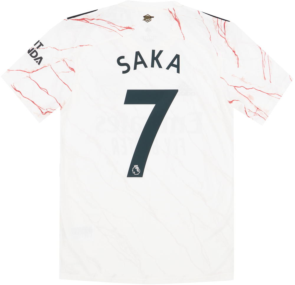2020-21 Arsenal Away Shirt Saka #7 *w/Tags*-Arsenal New Clearance Adidas Clearance Dazzling Designs