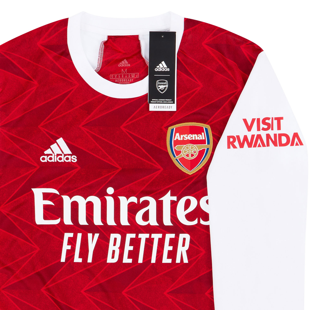 2020-21 Arsenal Home L/S Shirt *BNIB*-Arsenal New Clearance Adidas Clearance Long-Sleeves