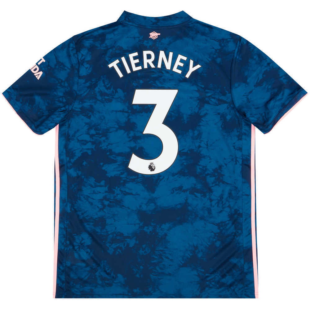 2020-21 Arsenal Third Shirt Tierney #3 *w/Tags*