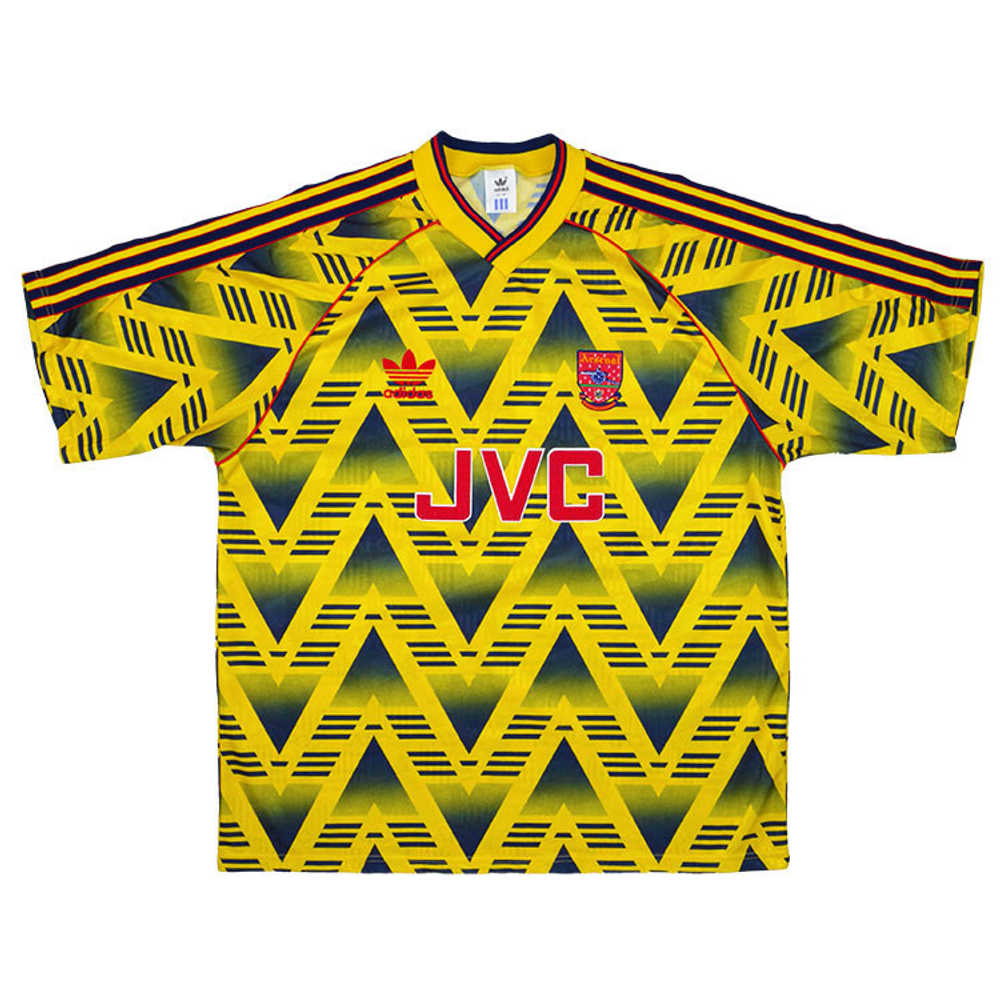 1991-93 Arsenal Away Shirt (Excellent) S