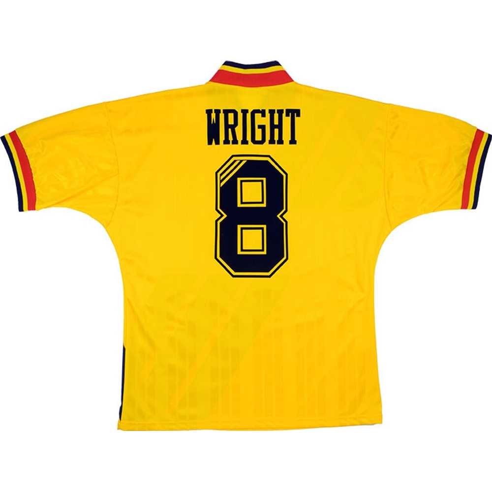 1993-94 Arsenal Away Shirt Wright #8 (Excellent) M