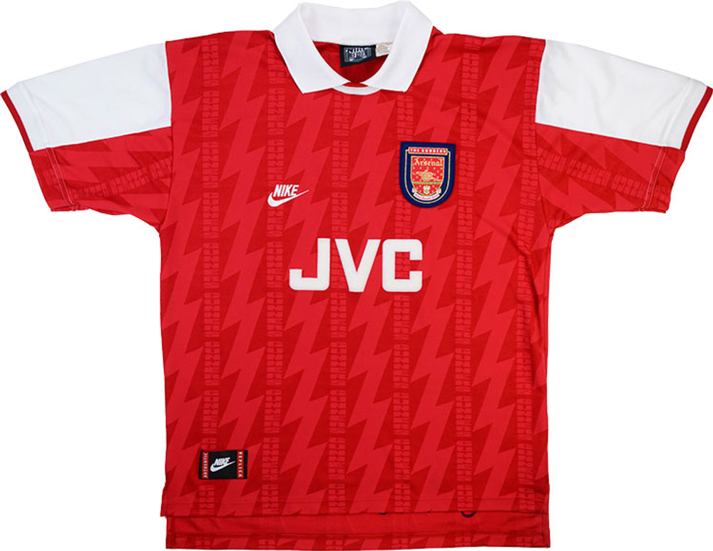1994-96 Arsenal Home Shirt Wright #8 (Excellent) XL