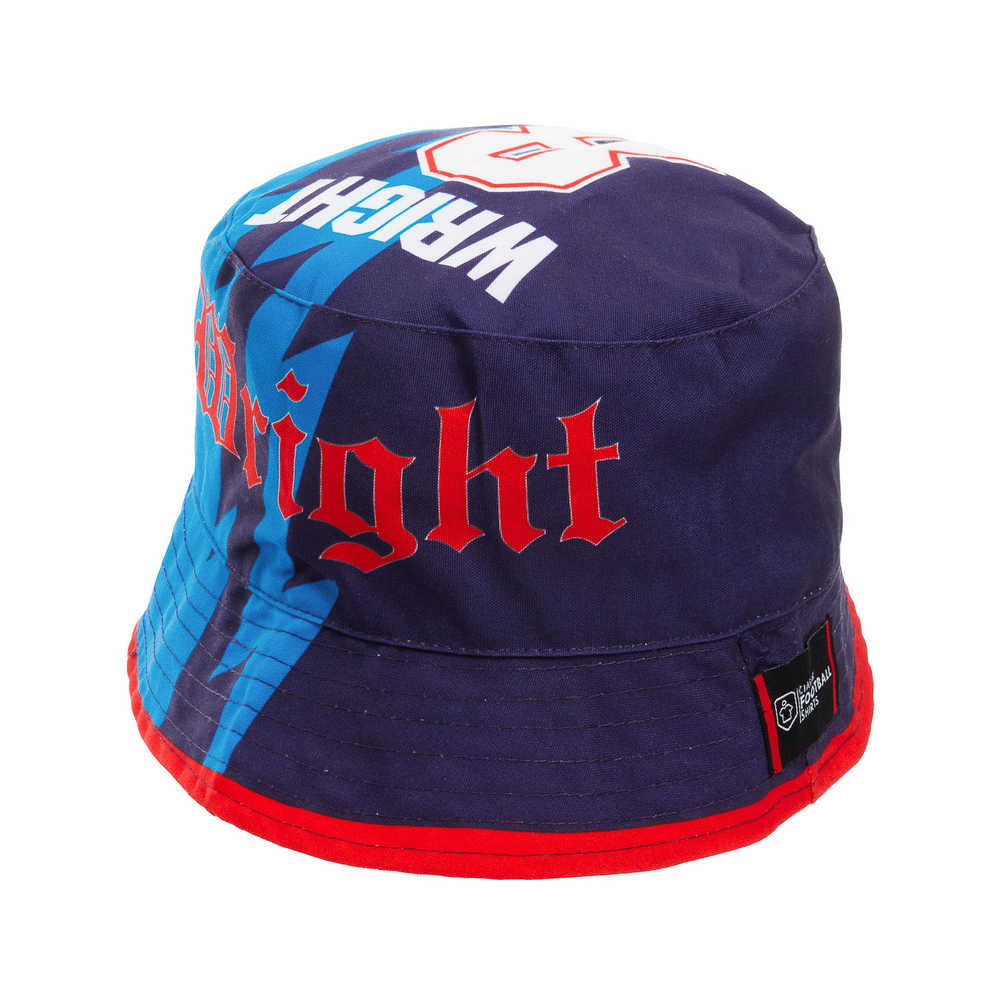 1995-96 Arsenal Away Wright #8 Bucket Hat