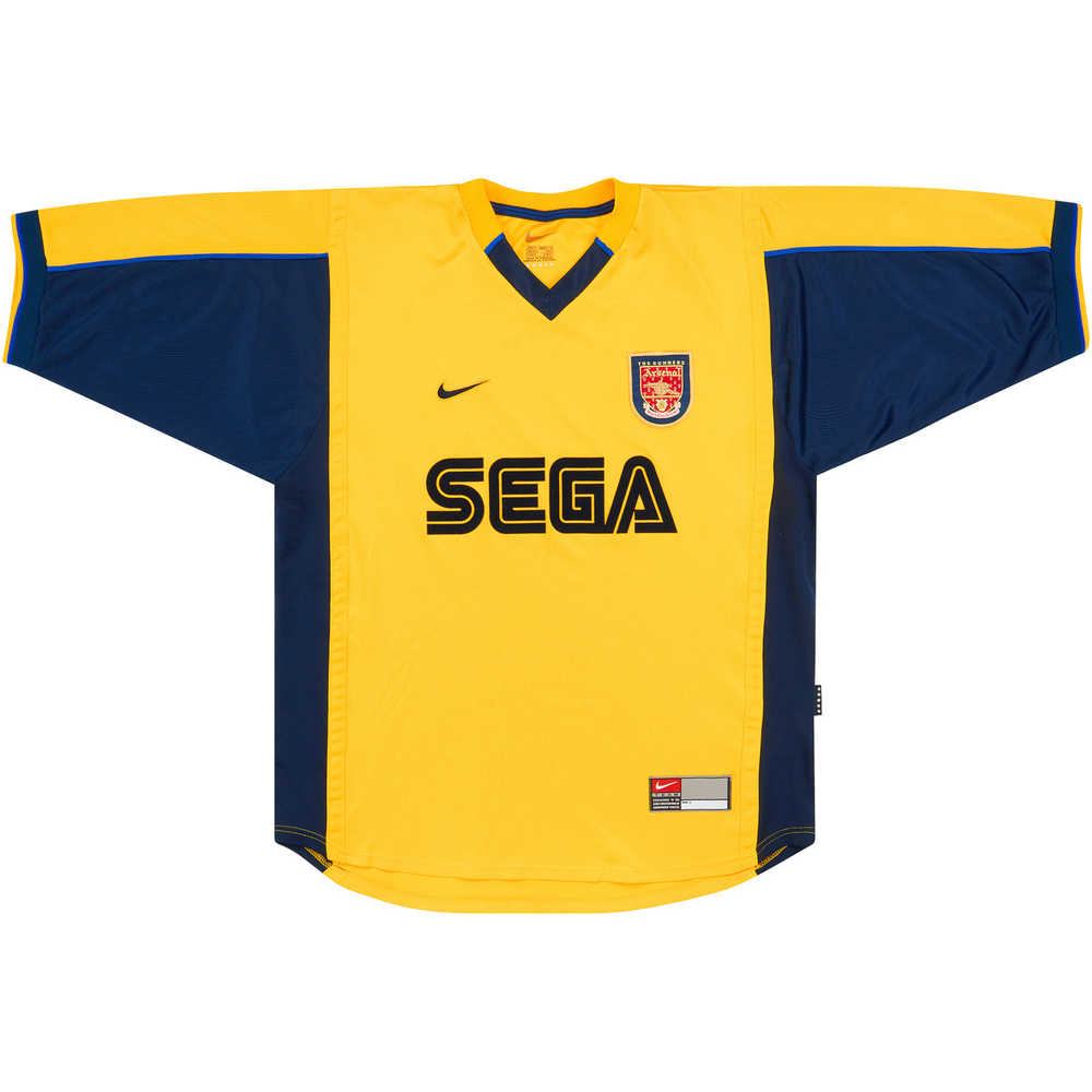 1999-01 Arsenal Away Shirt (Excellent) L.Boys