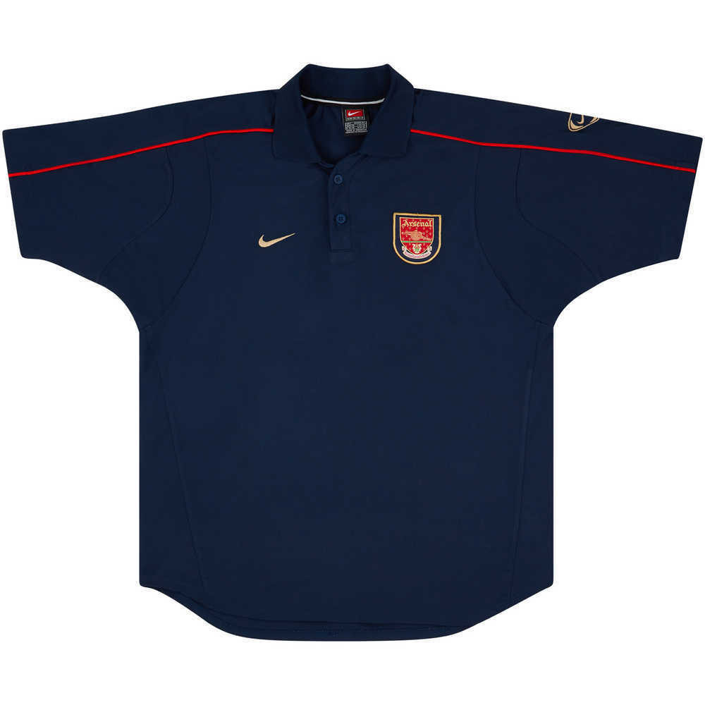 1999-00 Arsenal Nike Polo T-Shirt (Excellent) L